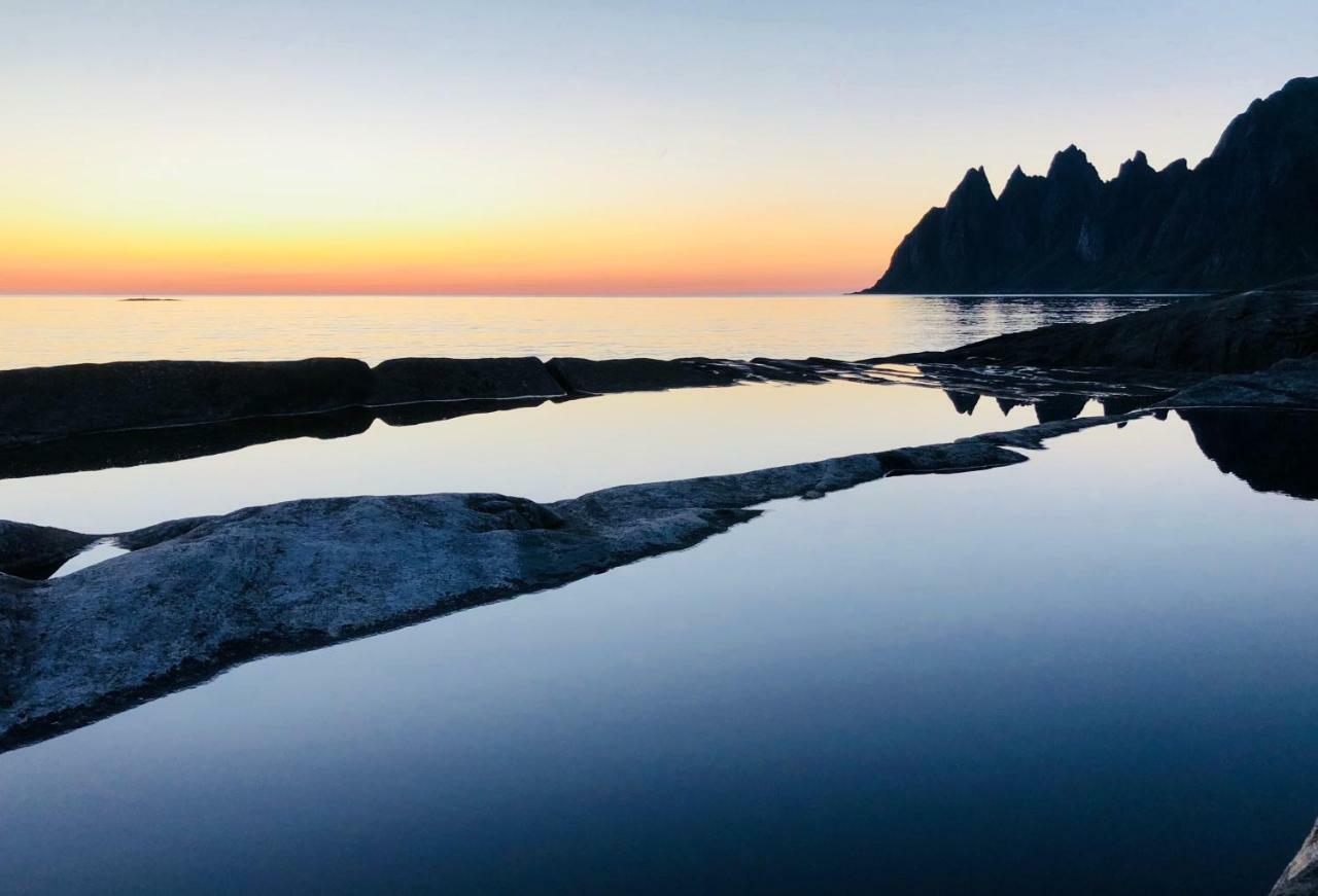 Tinebua Basecamp Senja Vandrerhjem Berg  Eksteriør bilde